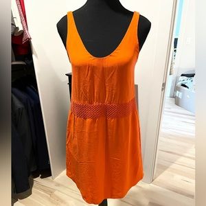 Babaton 100% Silk Sleeveless Dress, with Pockets! Sz XS